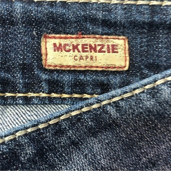 Silver McKenzie Denim Capri Jeans Dark Wash Size 28 - Picture 4 of 10